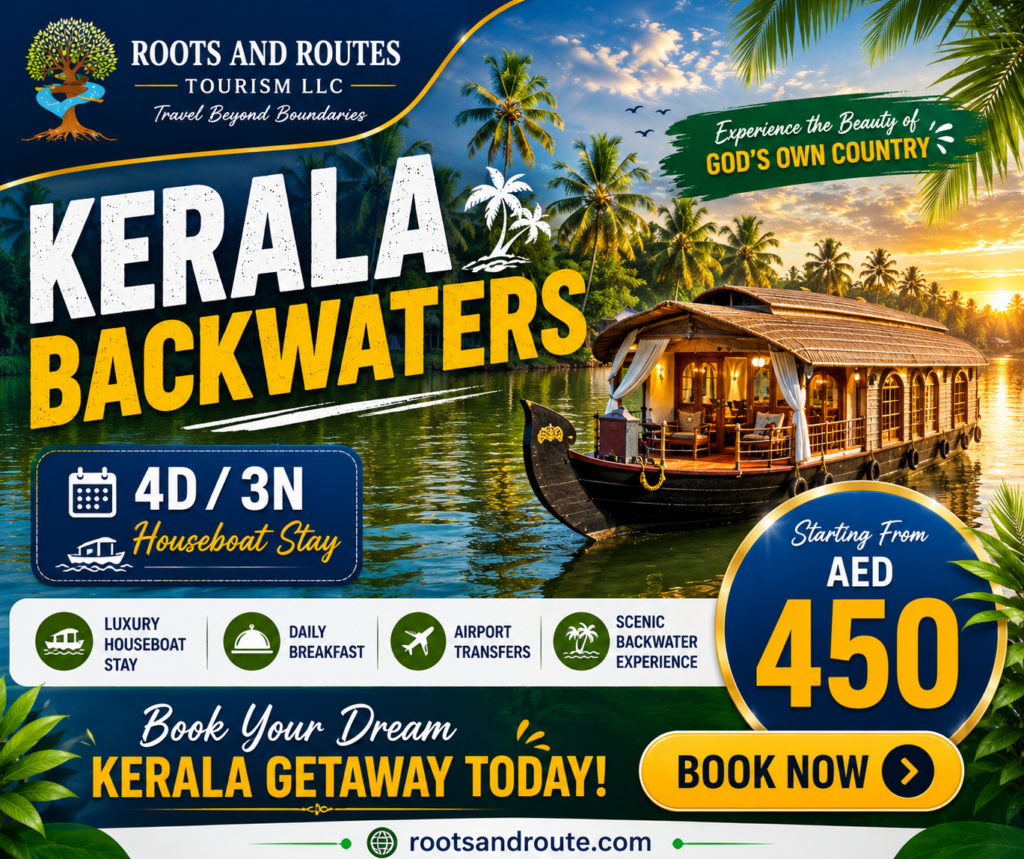 KERALABACKWATERS for affordable travel packages, ticket booking, and hotel booking